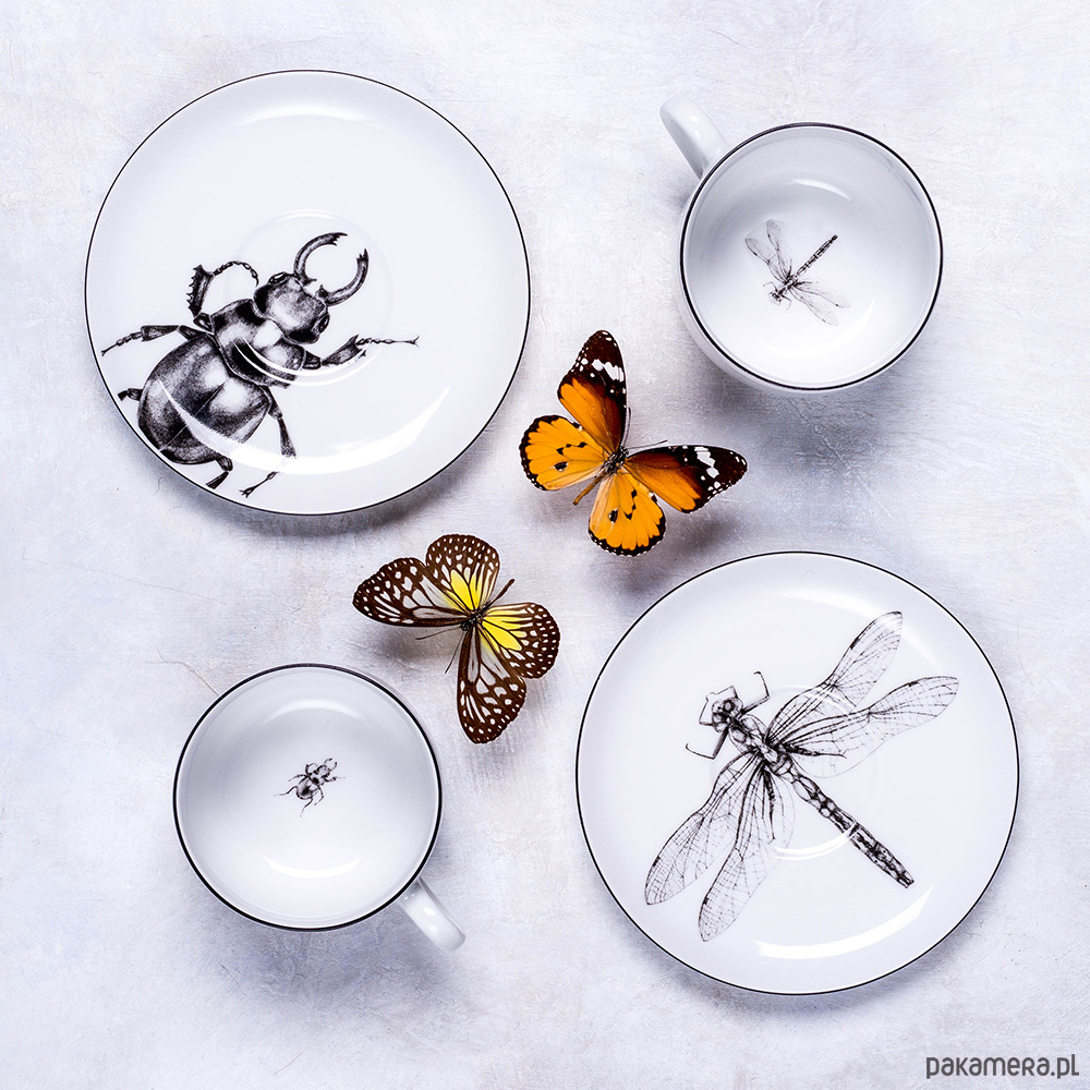 Набор чашек с насекомыми / GiftWorkshop